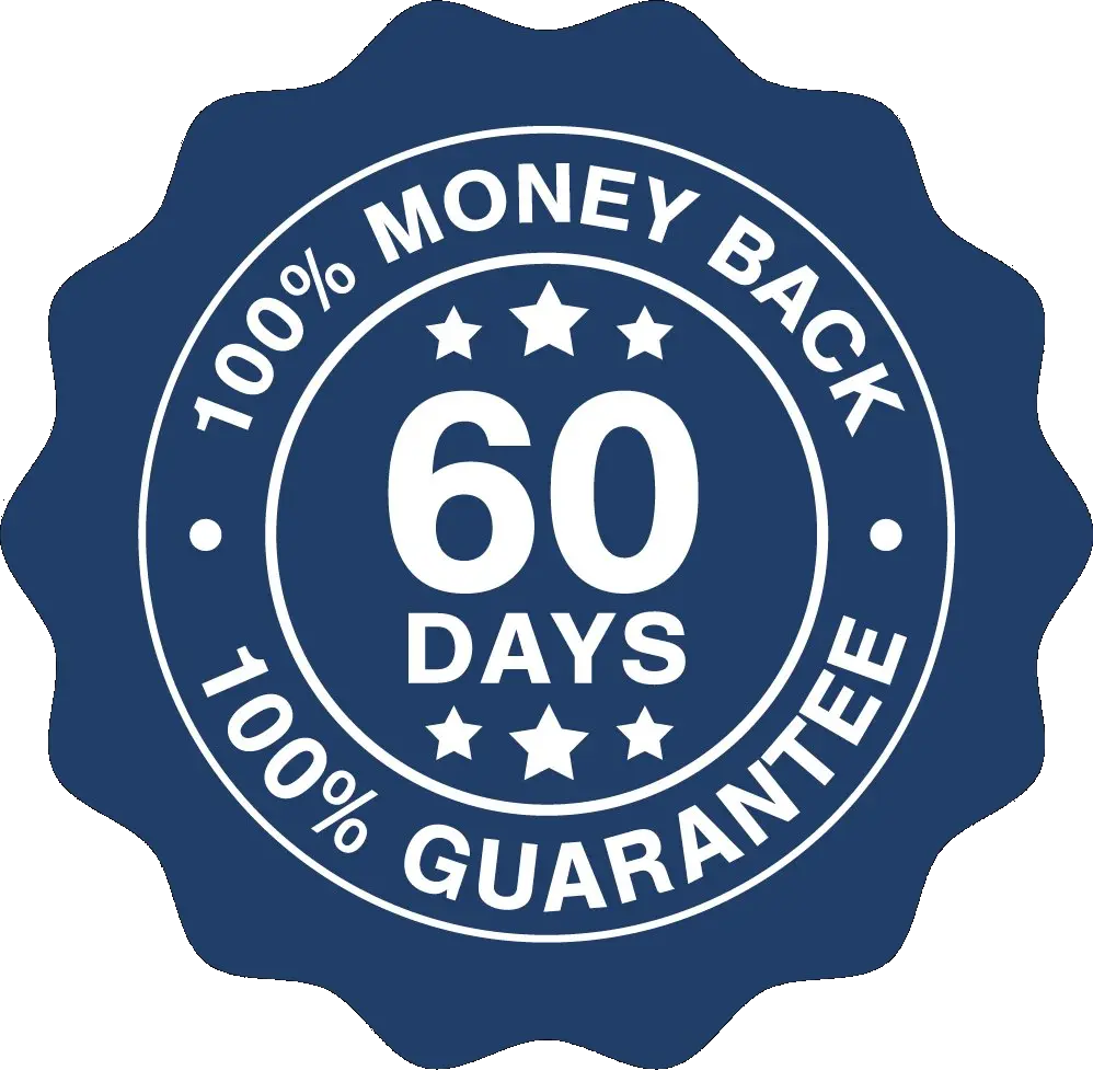60-day guarantee badge